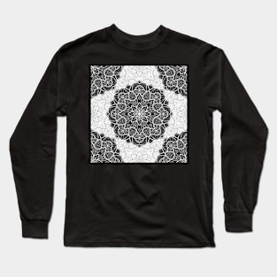 mandala tile Long Sleeve T-Shirt